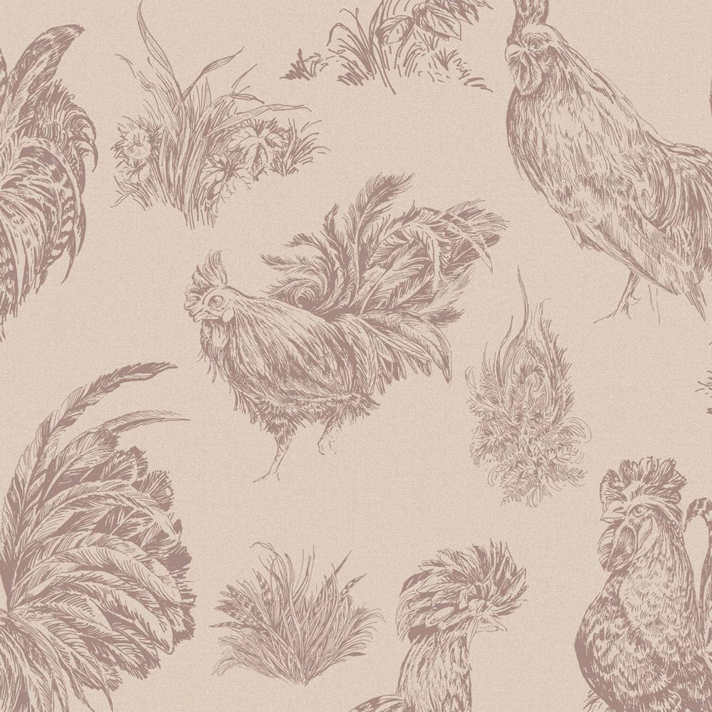 Обои Hygge 3 Dacha Petushki and Kurochki Hg15 002/1 10,05×1 м